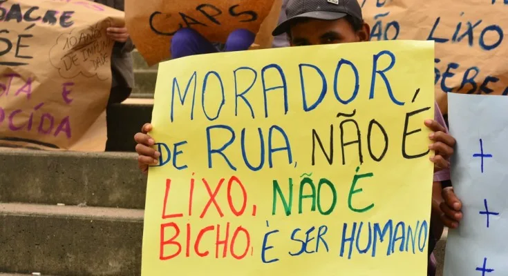 "Não existe acolhimento humanizado realizado de forma compulsória", afirma nota do CRP/DF. Créditos: Blog Cennat
