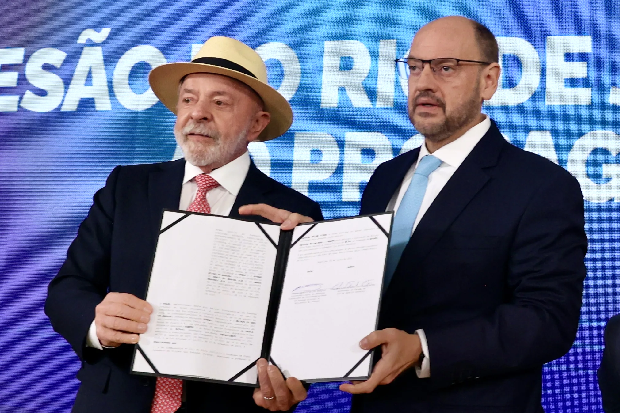 O presidente Lula e o governador interino Ricardo Couto destacaram a adesão ao Propag como possibilidade de maiores investimentos em áreas prioritárias