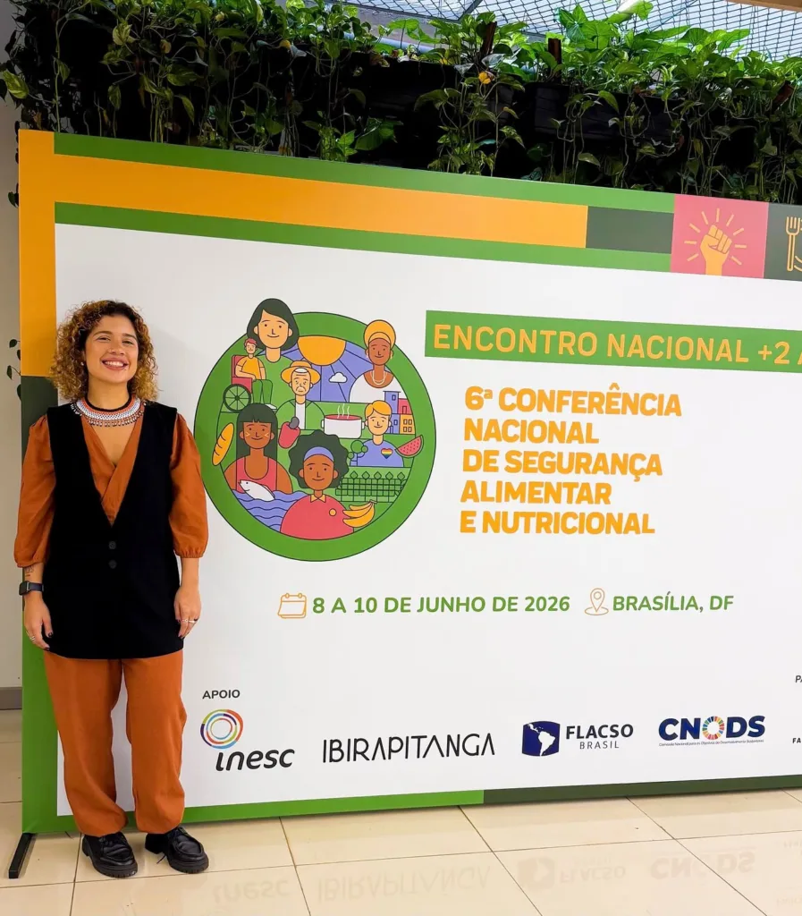 Maíra do MST participa de encontro nacional do Consea