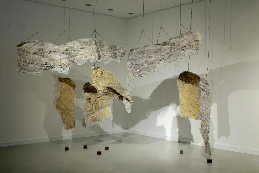 Exposição de arte do evento de curadoria de artes visuais. Créditos: Divulgação