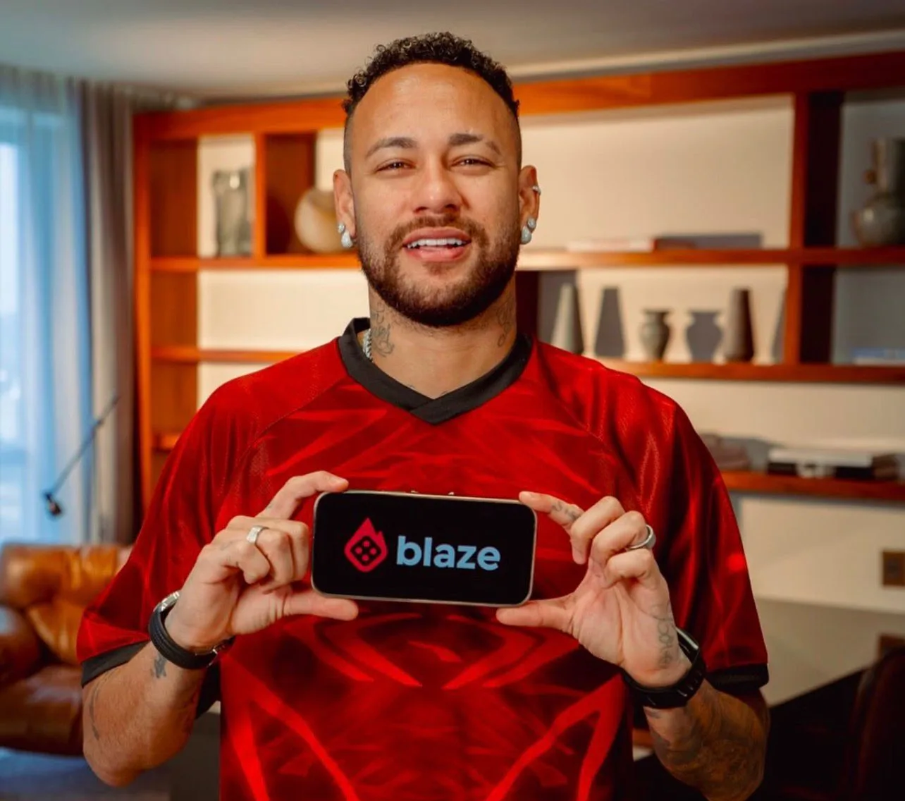 Neymar é patrocinado pela Blaze