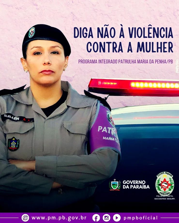 Patrulha Maria da Penha alcança 151 cidades e amplia rede de proteção às mulheres na Paraíba