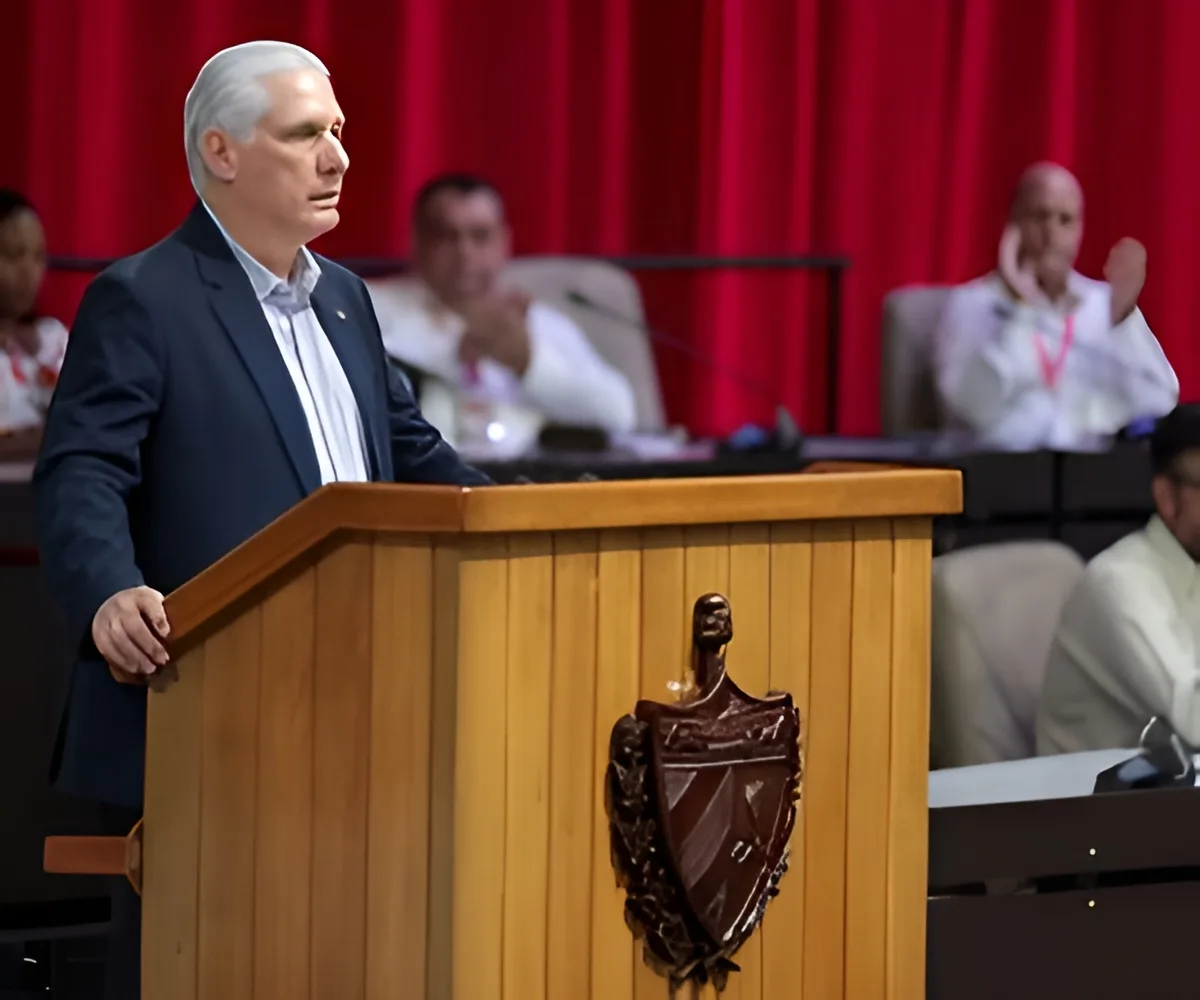 Miguel Díaz-Canel Bermúdez, primeiro-secretário do Comitê Central do Partido Comunista de Cuba e presidente da República.