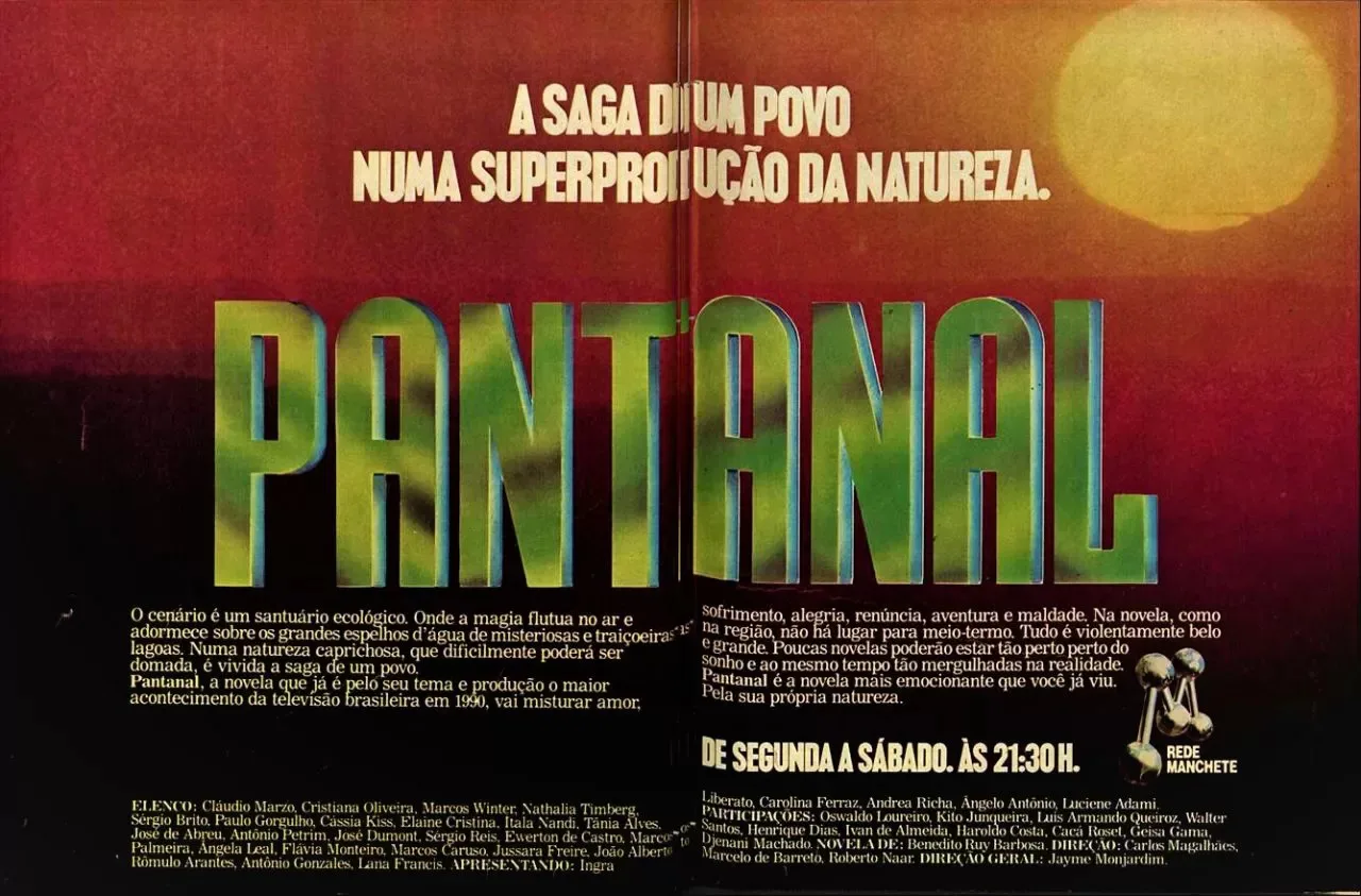 A novela Pantanal é um dos grandes sucessos da carreira de Benedito Ruy Barbosa