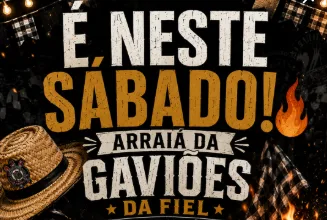 O clima junino toma conta de Brasília com o Arraiá da Gaviões da Fiel, que oferece programação gratuita com comidas típicas, bingo e quadrilha neste sábado (11).