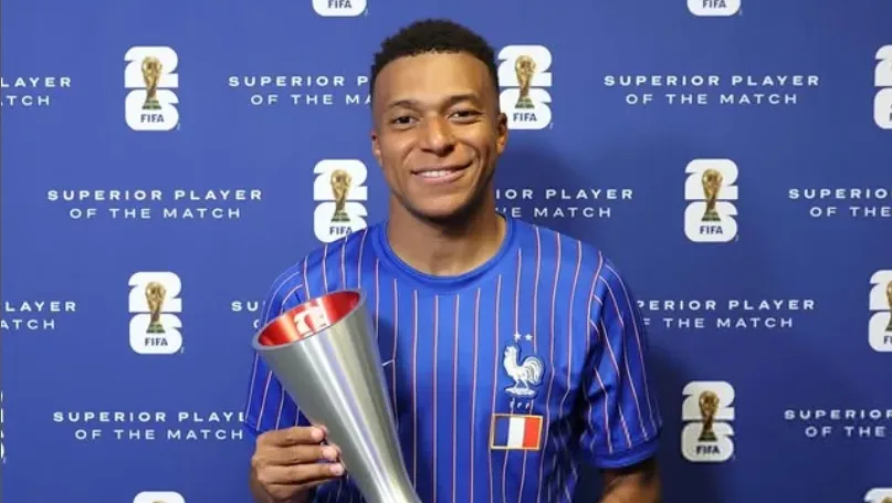 Kylian Mbappé, atacante da França
