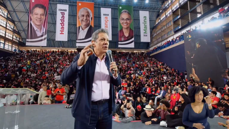 Em convenção, Haddad critica privatizações e aponta fracassos de Tarcísio
