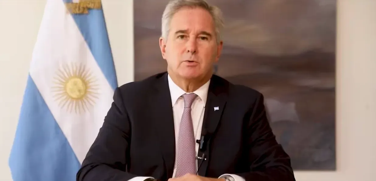 O ministro das Relações Exteriores da Argentina, Pablo Quirno
