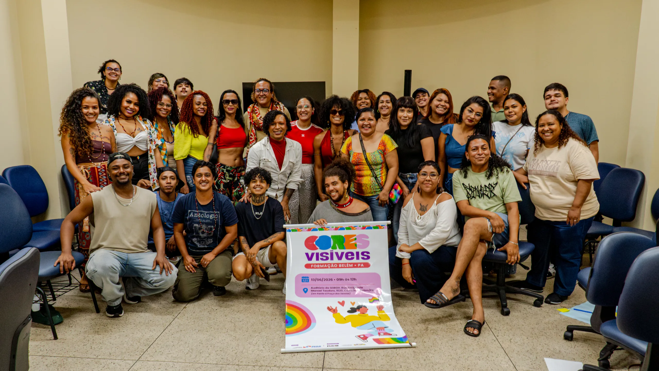 Projeto Cores Visíveis em Belém