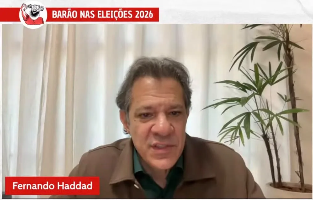 Haddad, em sabatina no Barão de Itararé