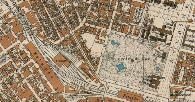 A região da Luz passou por transformações significativas entre 1930 e o período atual, com a incorporação de equipamentos como a Sala São Paulo, no Complexo Cultural Júlio Prestes, e o Memorial da Resistência