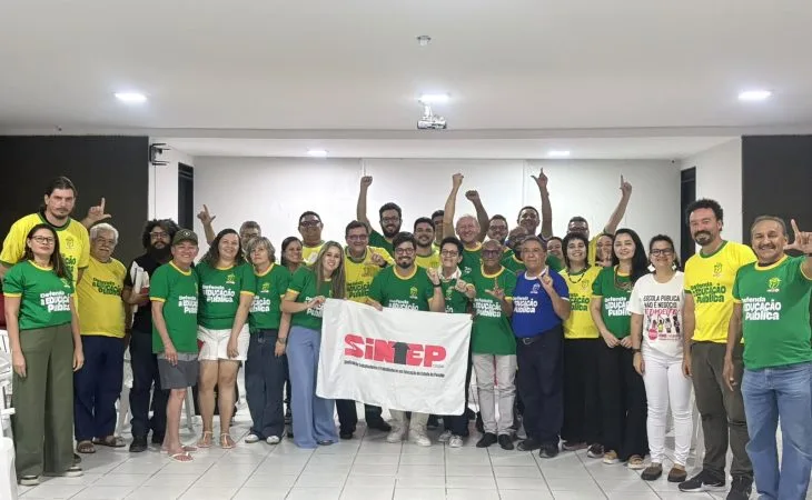 SINTEP-PB fortalece rede de representantes de base nas escolas estaduais