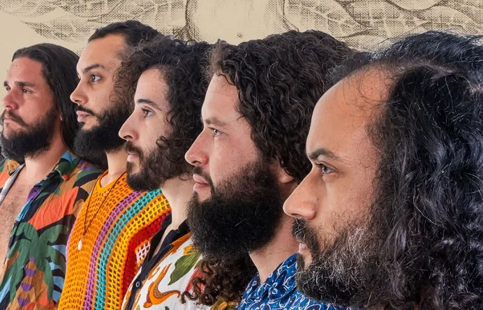 O grupo Anjo Gabriel é uma das atrações da noite