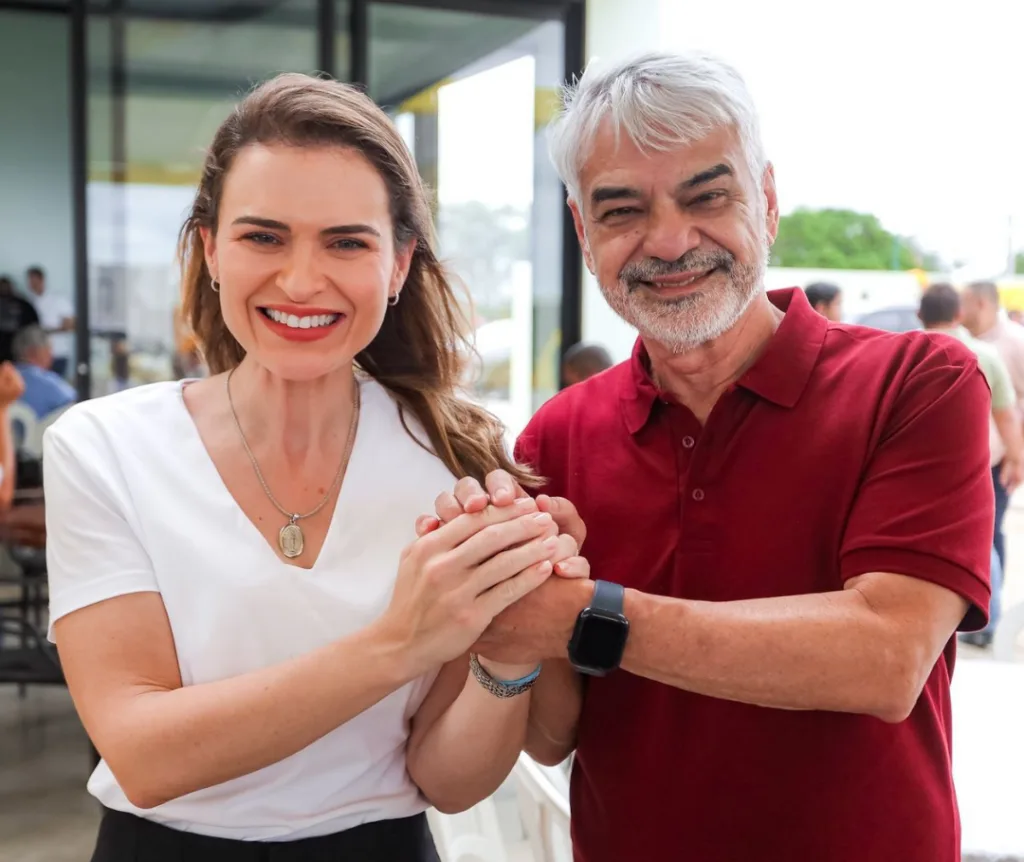 Candidatos na chapa da Frente Popular ao Senado por Pernambuco, Marília Arraes (PDT) e Humberto Costa (PT) lideram as pesquisas de intenção de voto