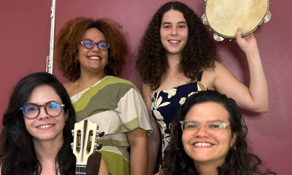 Quarteto Angariú é uma das atrações deste fim de semana