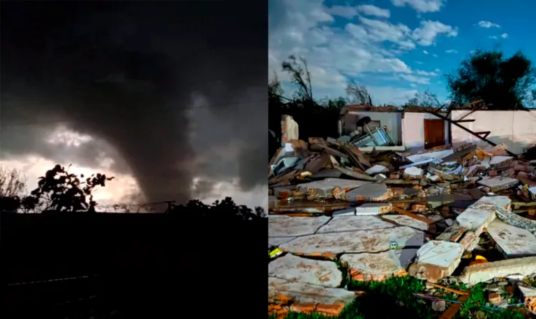Tornado deixa feridos e destrói casas em três municípios do noroeste gaúcho