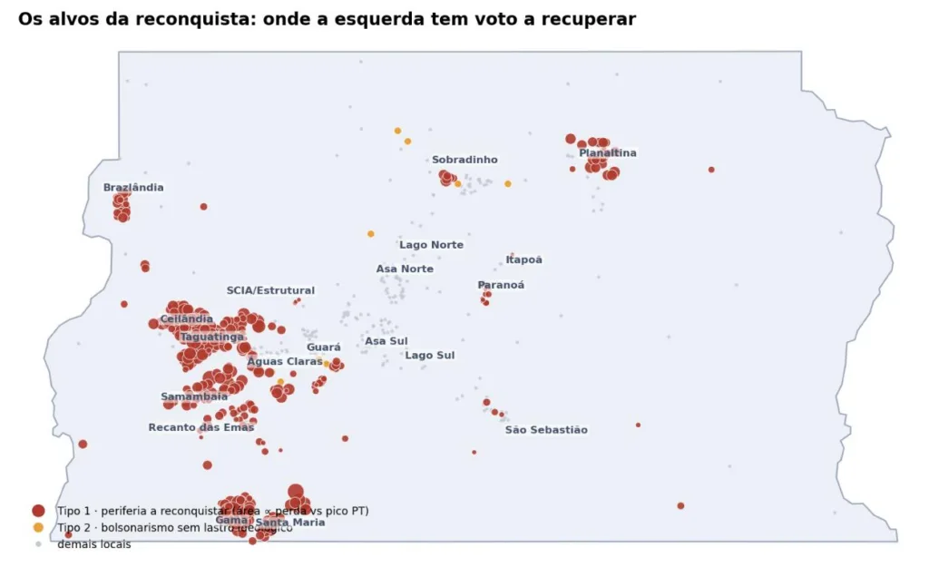 Eleitores Lula DF