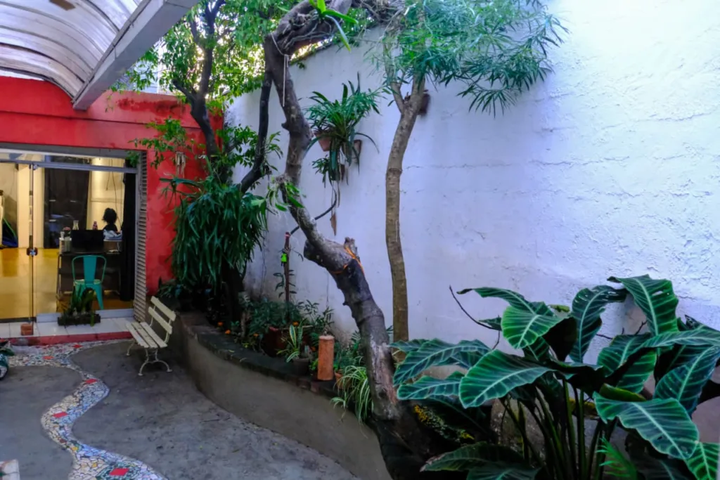 Quintal do Meme, espaço de encontros também do Bonnie Café
