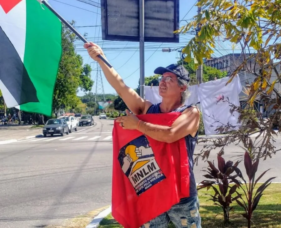 Coordenador do MNLM-RJ, Paulo Lopes é professor de escola pública e morador de Volta Redonda