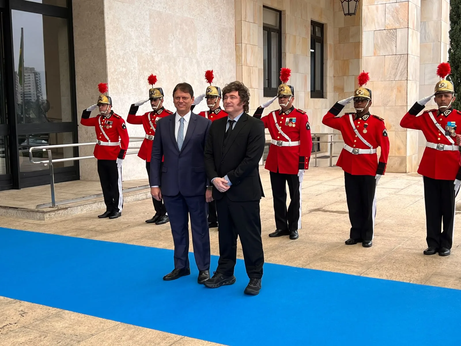 Tarcísio e Milei