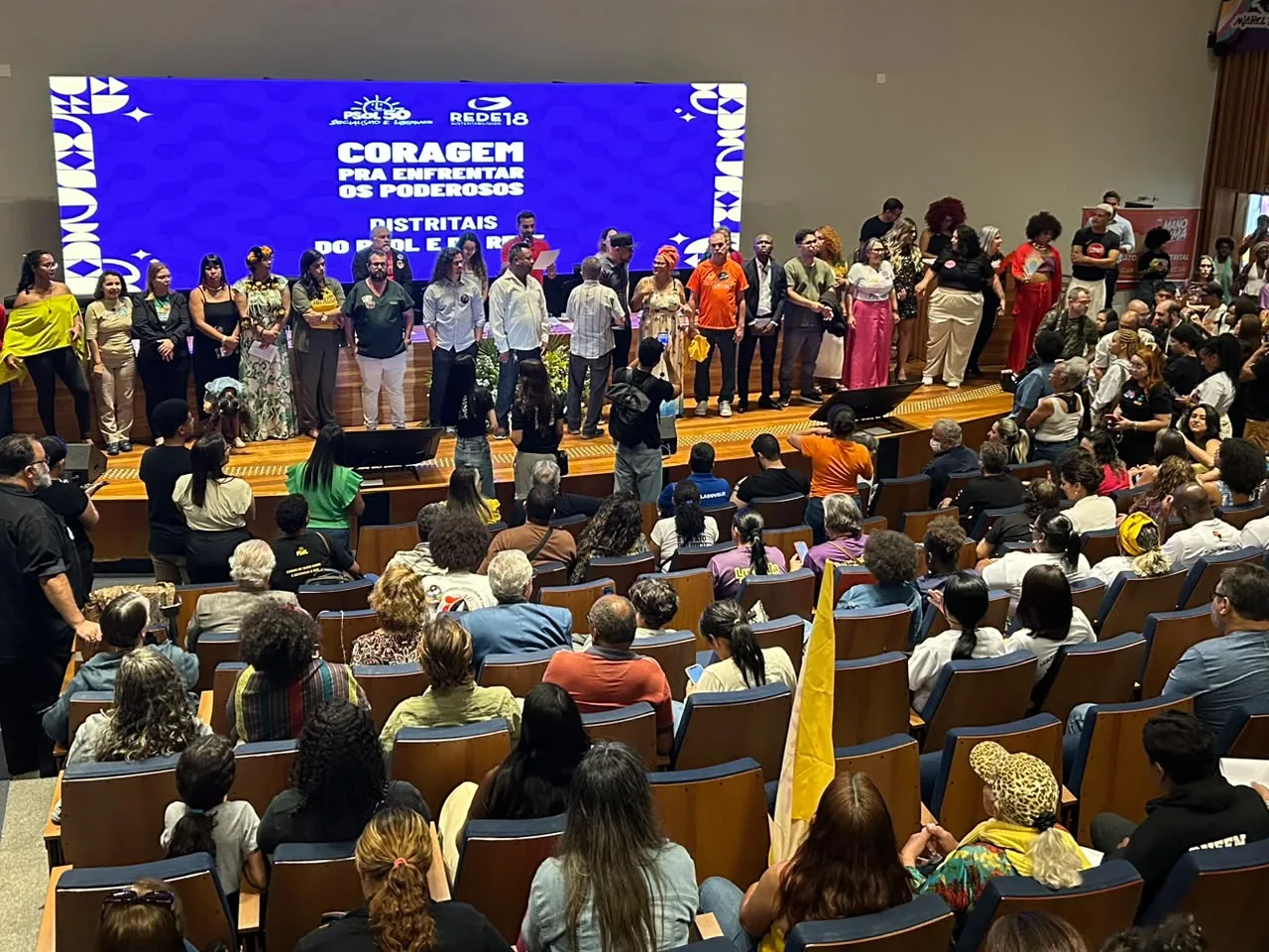 Evento realizado na CLDF, definiu a estratégia eleitoral da federação para a disputa no Distrito Federal.