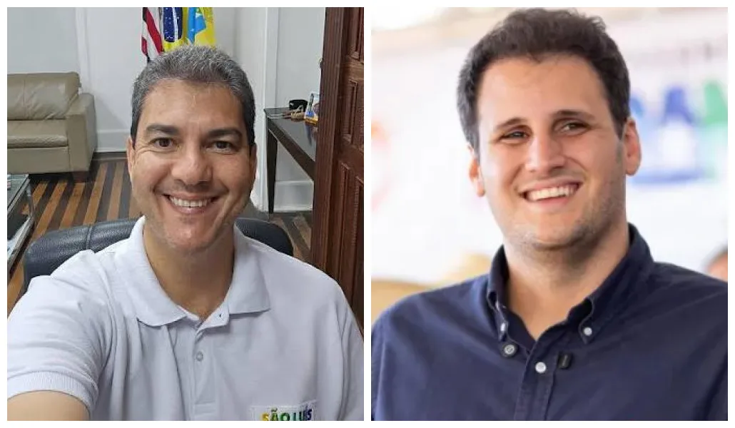 Os candidatos Eduardo Braide (PSD) e Orleans Brandão (MDB).