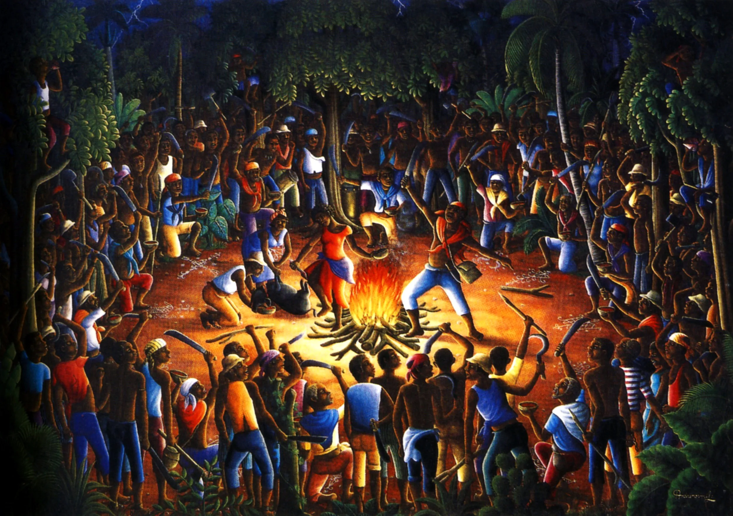 Congresso do Bwa Kayiman, 14 de agosto de 1791