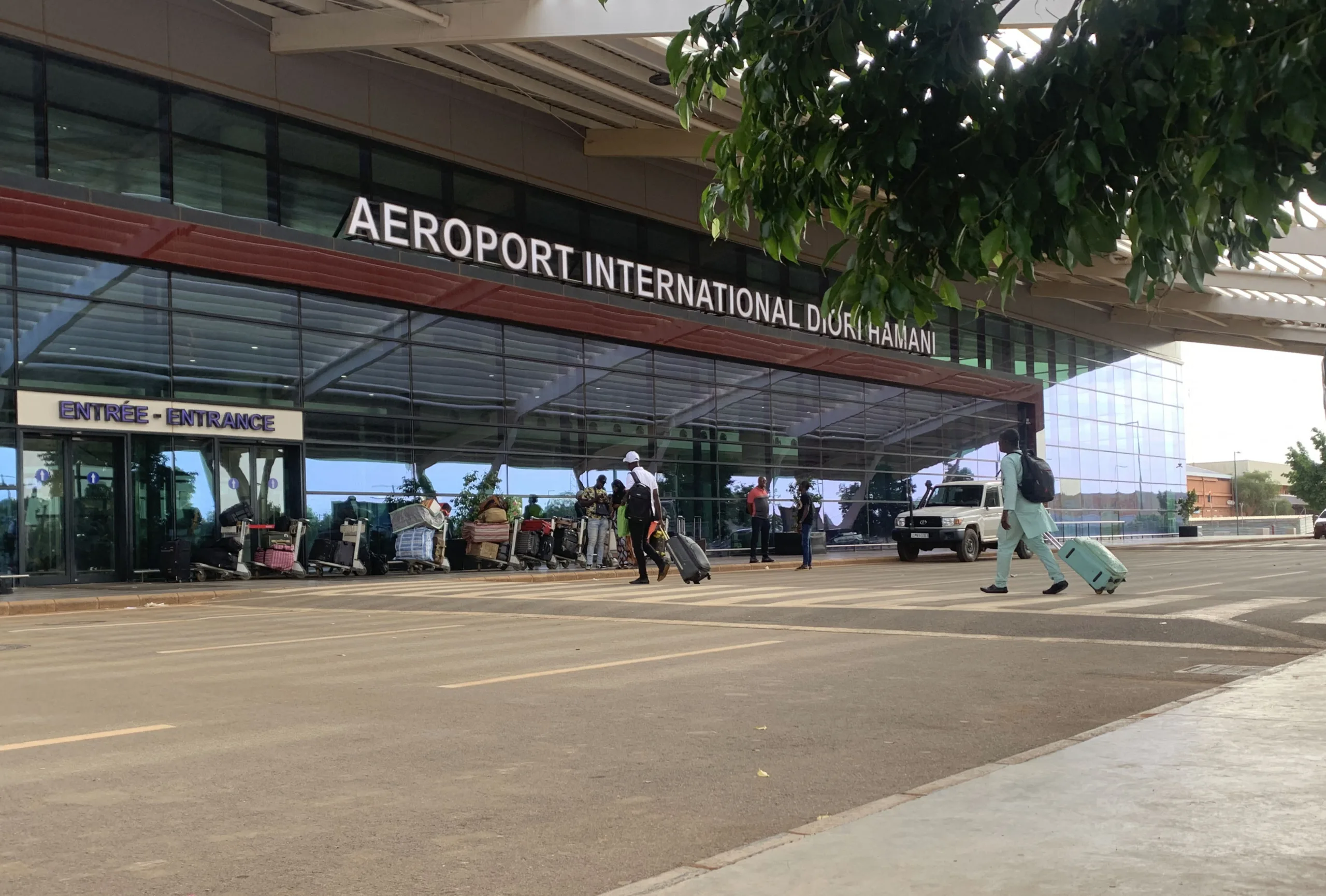 Aeroporto Internacional Diori Hamani, em Niamey, no Níger