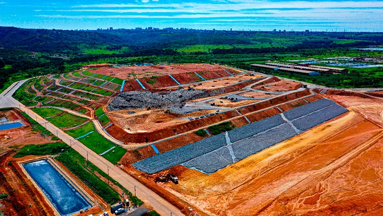 Aterro Sanitário recebe os rejeitos produzidos no DF e se aproxima do limite da área atualmente em operação
