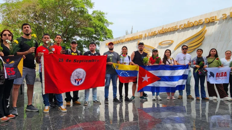 Alba Movimentos homenageia vítimas do terremoto e da agressão estadunidense contra a Venezuela