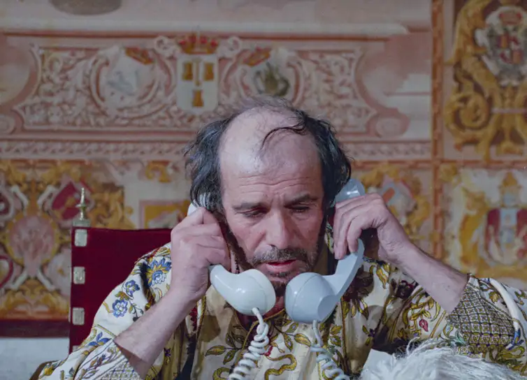 Ator Francisco Rabal no filme Cabeças Cortadas (1970), de Glauber Rocha