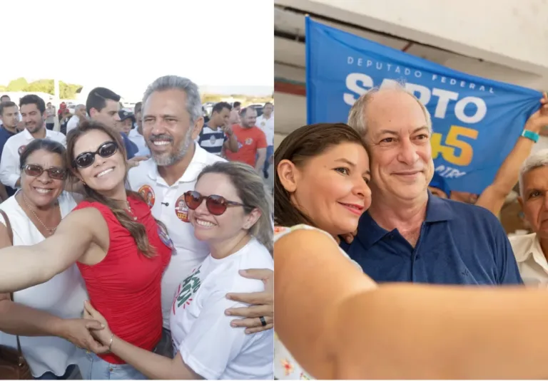 Elmano e Ciro intensificam campanhas nas ruas e nas redes nesta primeira semana