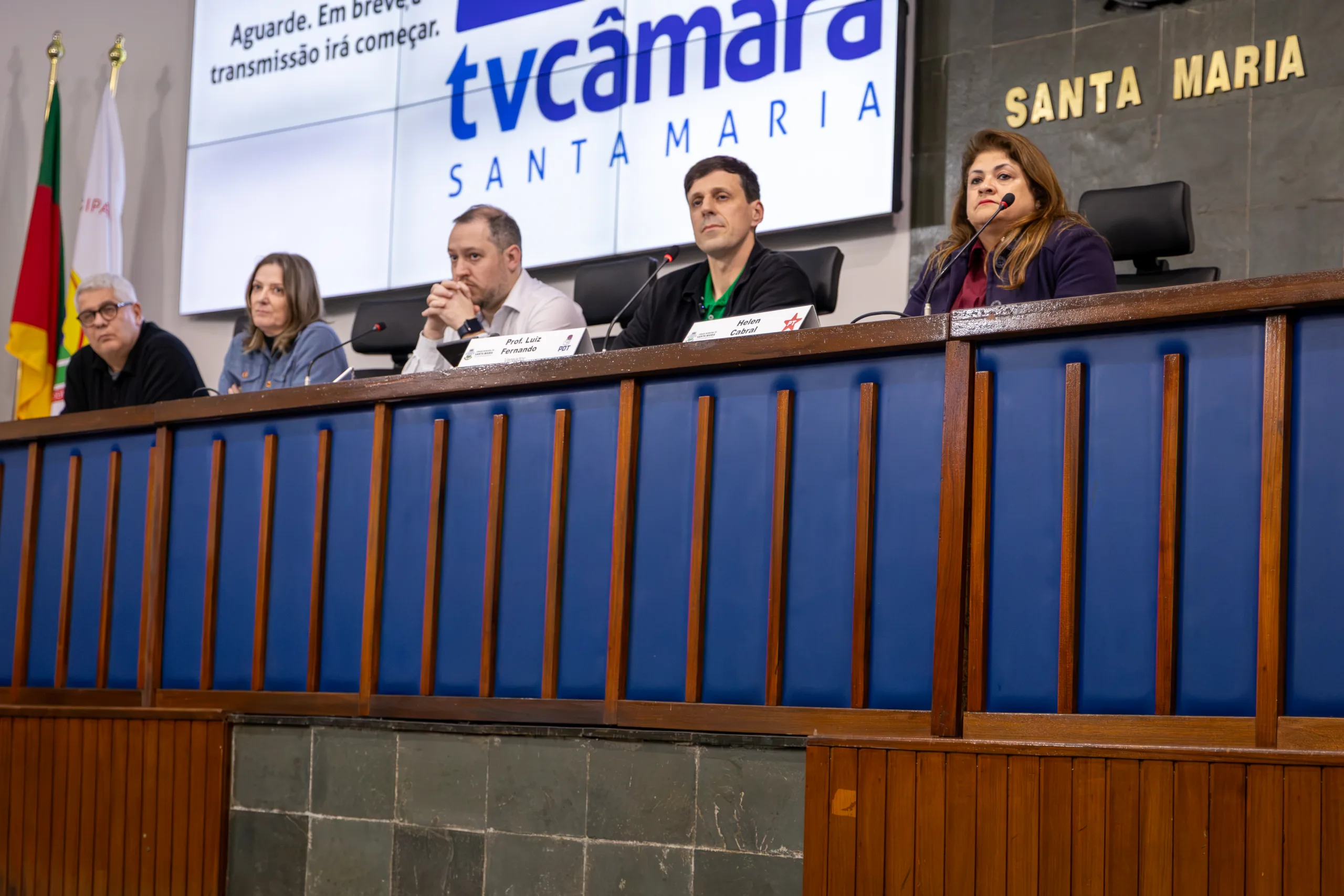 Sociedade civil marcou presença e lotou o Plenário Coronel Valença, da Câmara de Vereadores de Santa Maria, na noite da última segunda-feira (3), para a Audiência Pública da Cultura
