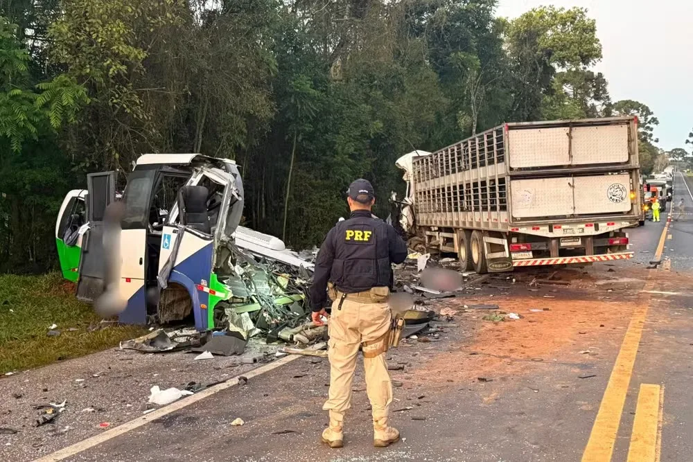 Acidente aconteceu na madrugada desta quarta-feira (19), no Km 209 da BR-373