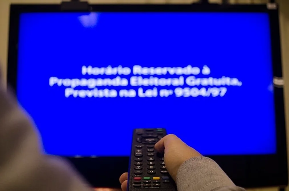 Propaganda eleitoral gratuita será veiculada de 28 de agosto a 1º de outubro, no rádio às 7h e 12h e na TV às 13h e 20h30