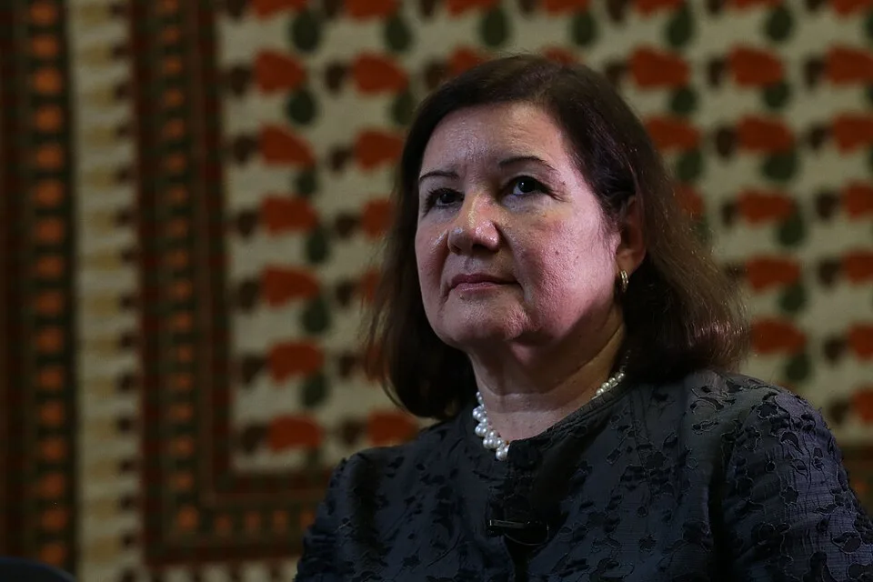A embaixadora brasileira Maria Luísa Viotti