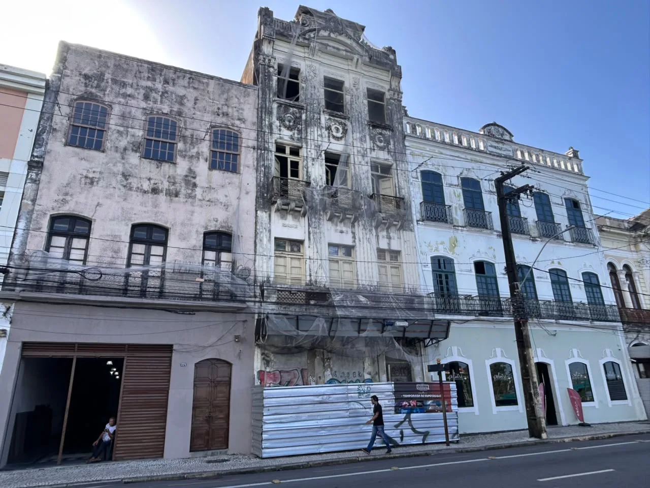 Casarão foi desativado em 2008 e segue sem previsão de obras