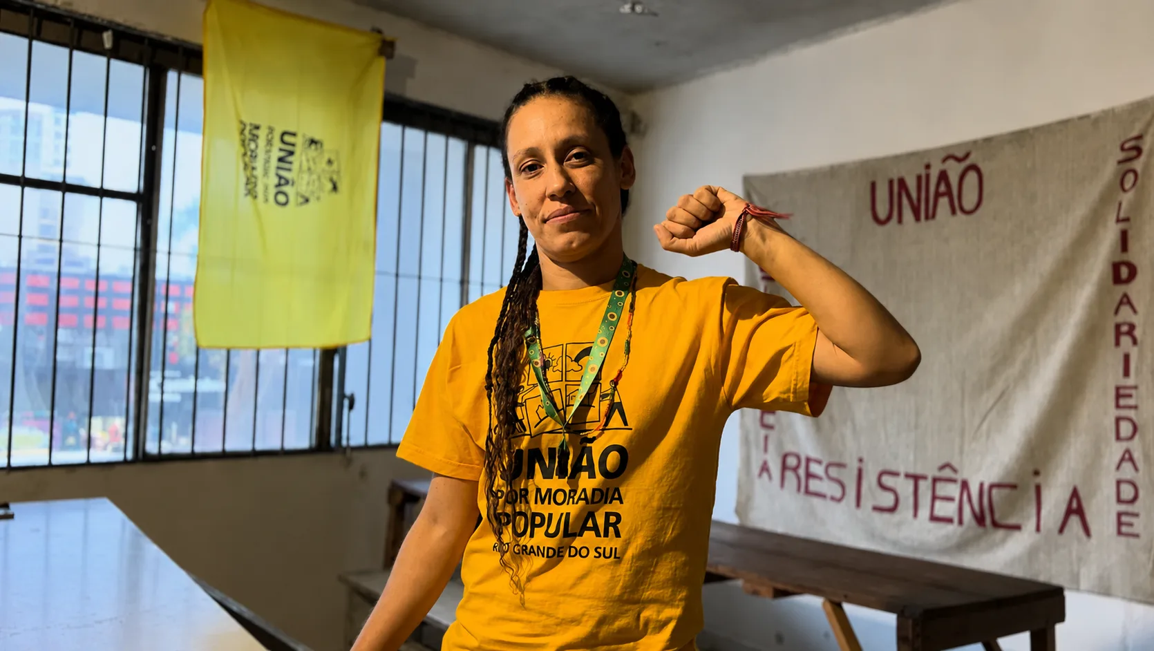 'Esse lugar pra mim é um lugar de acolhimento, de entendimento, de fortalecimento', afirma Rúbia Daniele Menezes da Costa