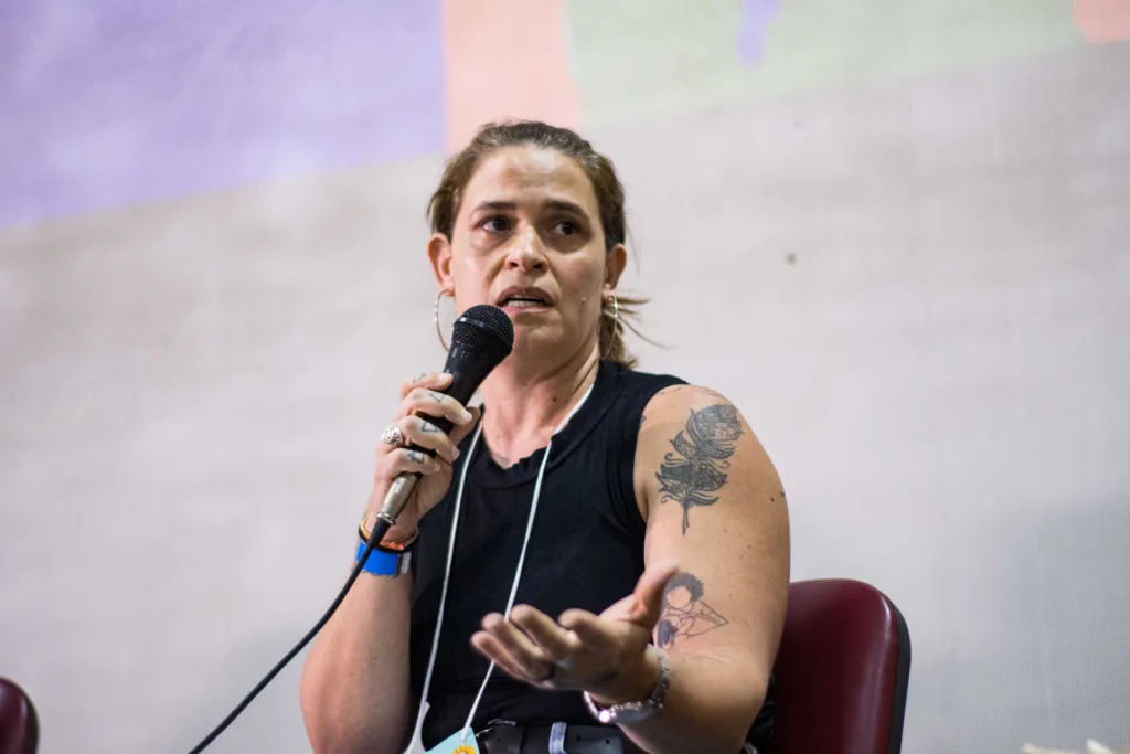 Nina Fideles, diretora do Brasil de Fato