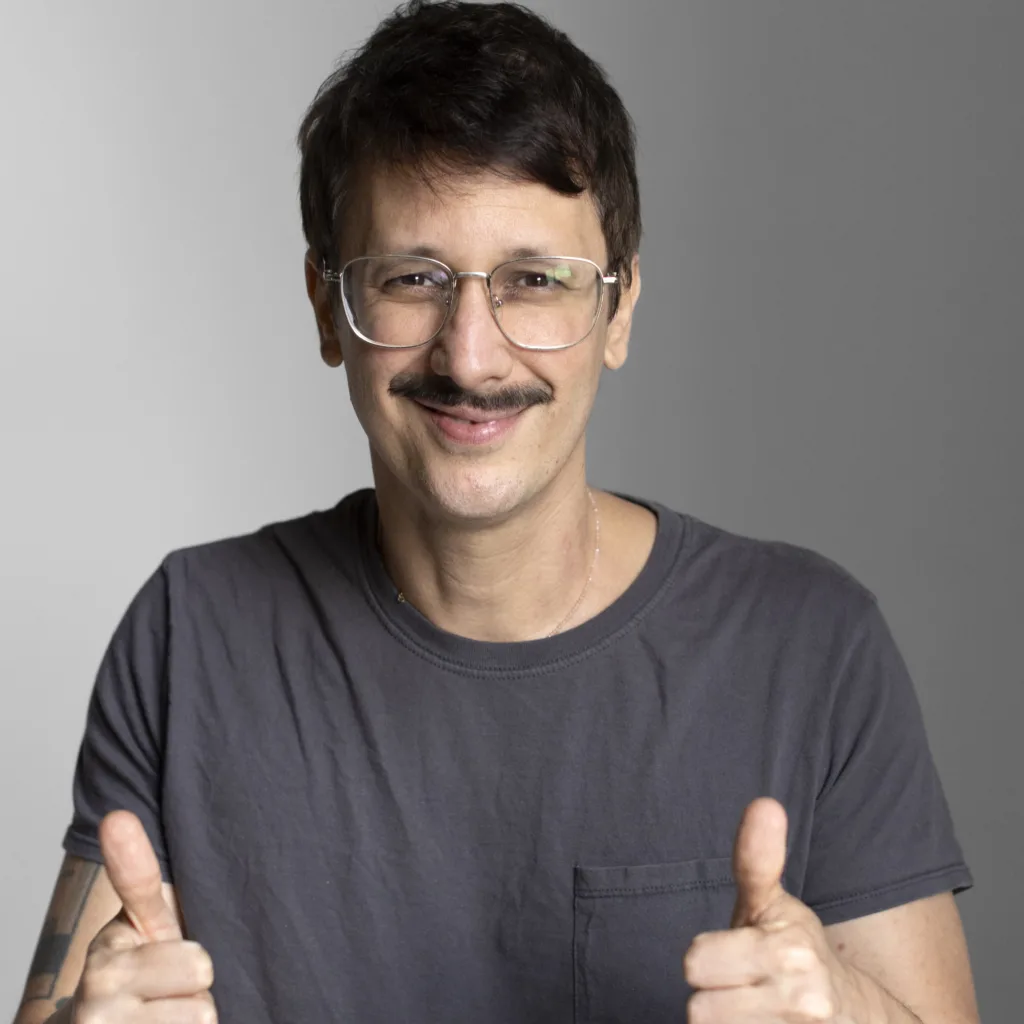 O humorista Daniel Furlan