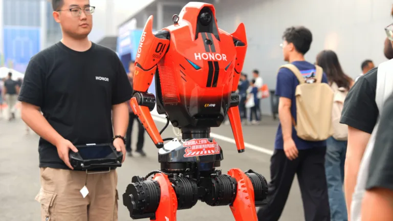 Jogos e conferência de robôs na China mostram a potência robótica que o país construiu