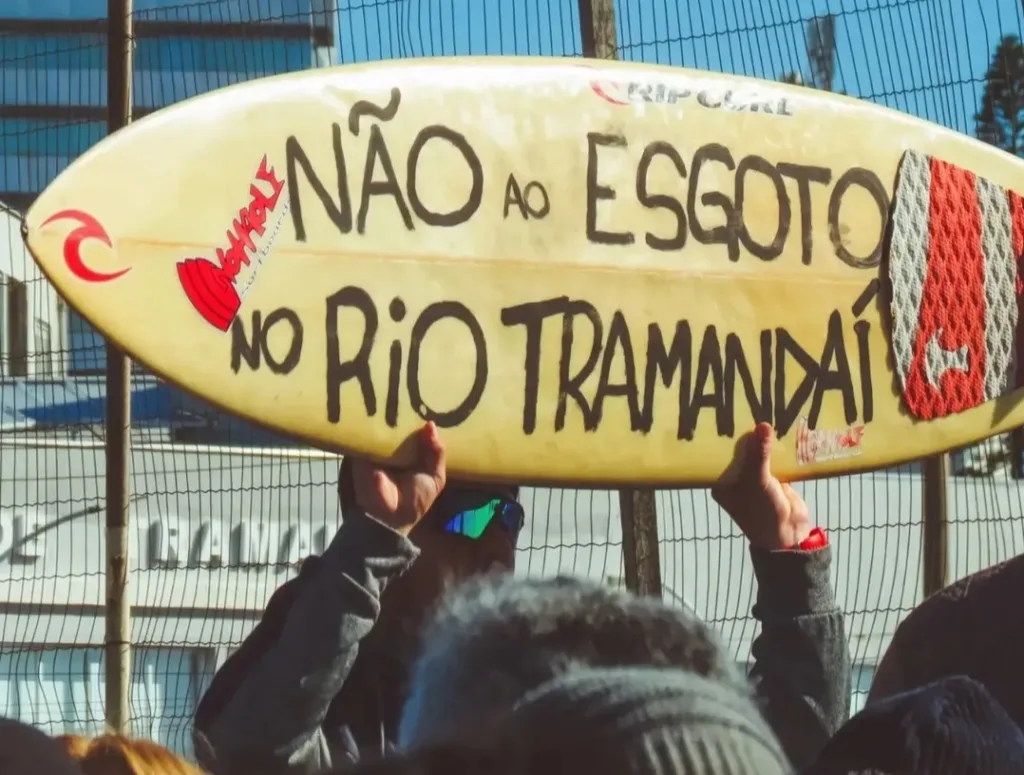 Ato teve paricipação de pescadores, ambientalistas e representantes de associações não governamentais