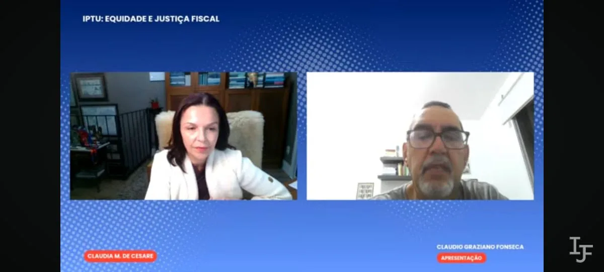 Diálogos IJF discutiu o papel do IPTU na promoção da justiça fiscal, na redução das desigualdades e no desenvolvimento das cidades