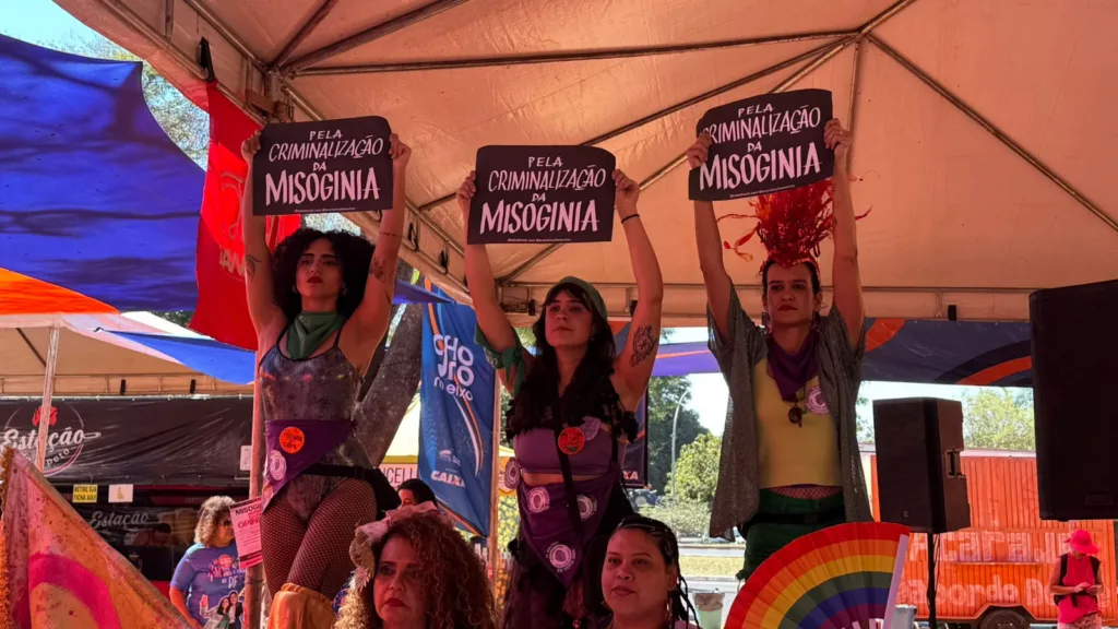 Ato pela criminalização da misoginia DF