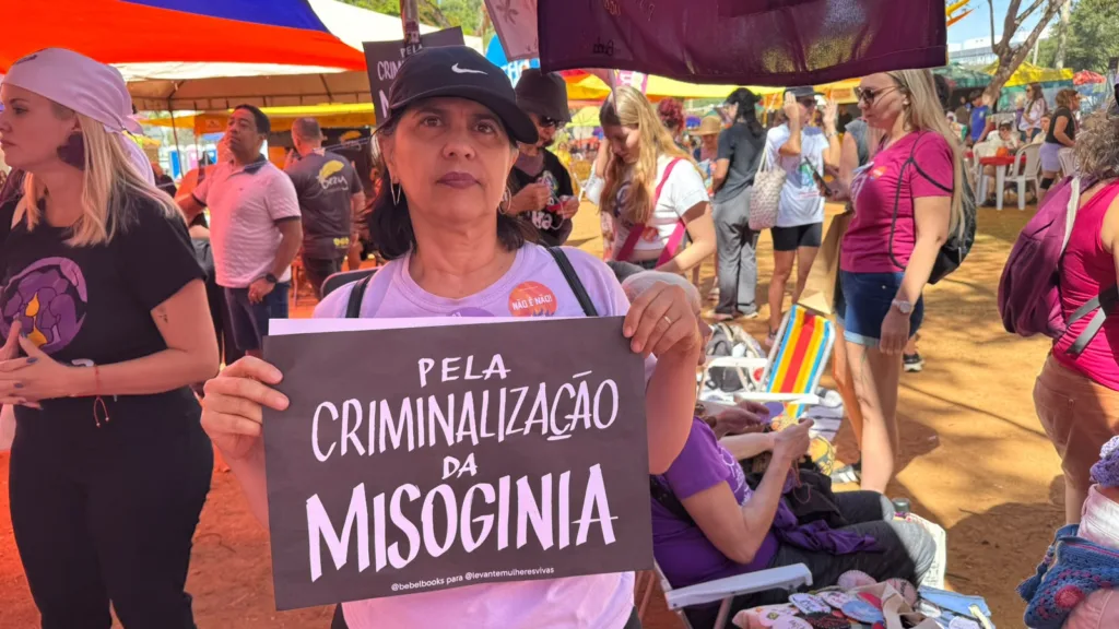 Ato pela criminalização da misoginia DF