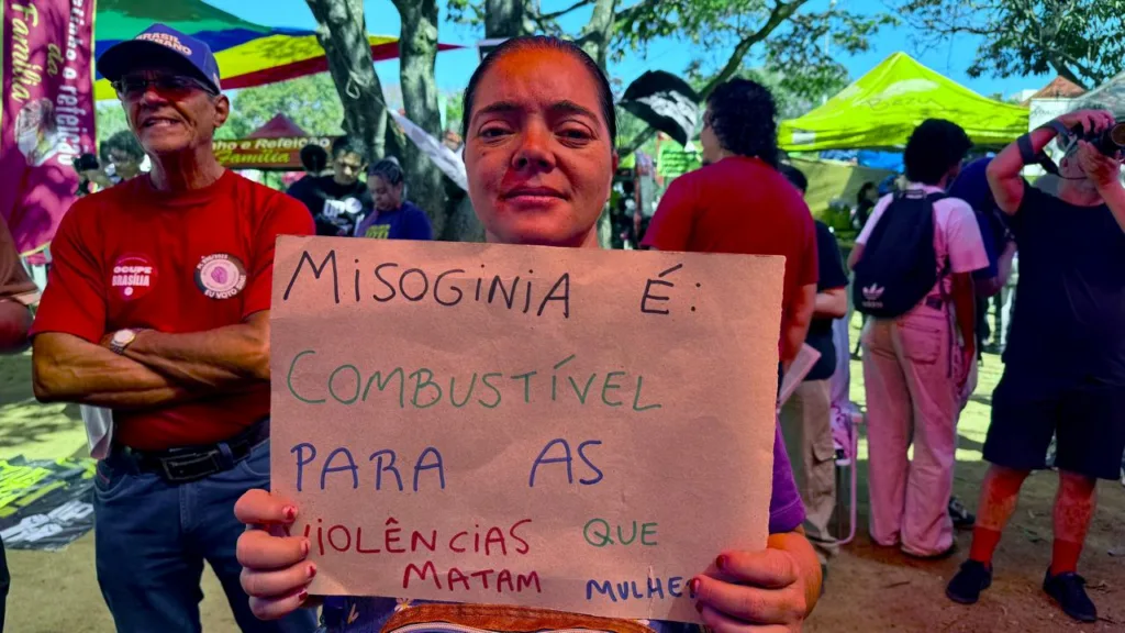 Ato pela criminalização da misoginia DF