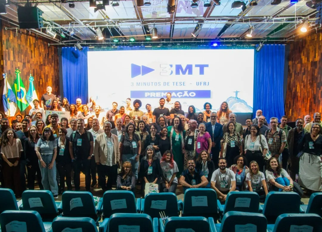 Concurso acadêmico “3 Minutos de Tese da UFRJ" é realizado pelo Fórum de Ciência e Cultura (FCC)