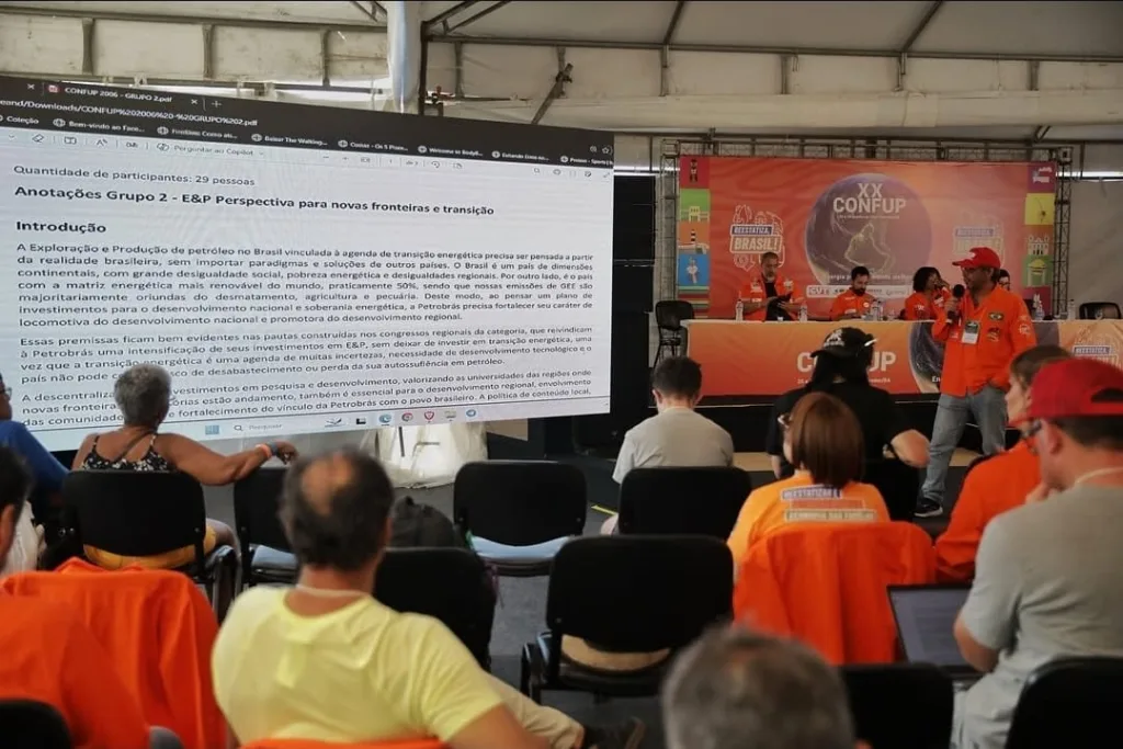 O 20º Confup definiu lutas prioritárias dos petroleiros para o próximo ciclo