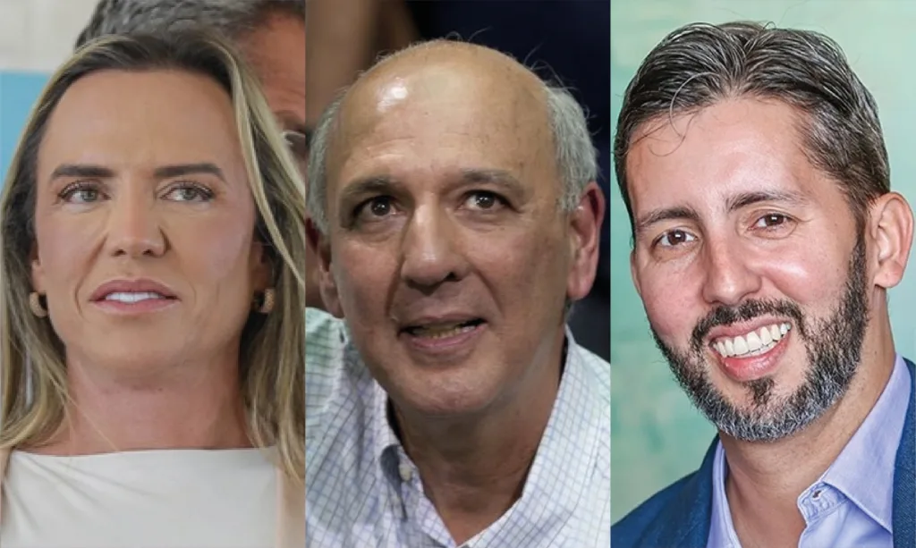 Celina Leão (PP), José Arruda (PSD) e Leandro Grass (PT) disputam o Governo do Distrito Federal