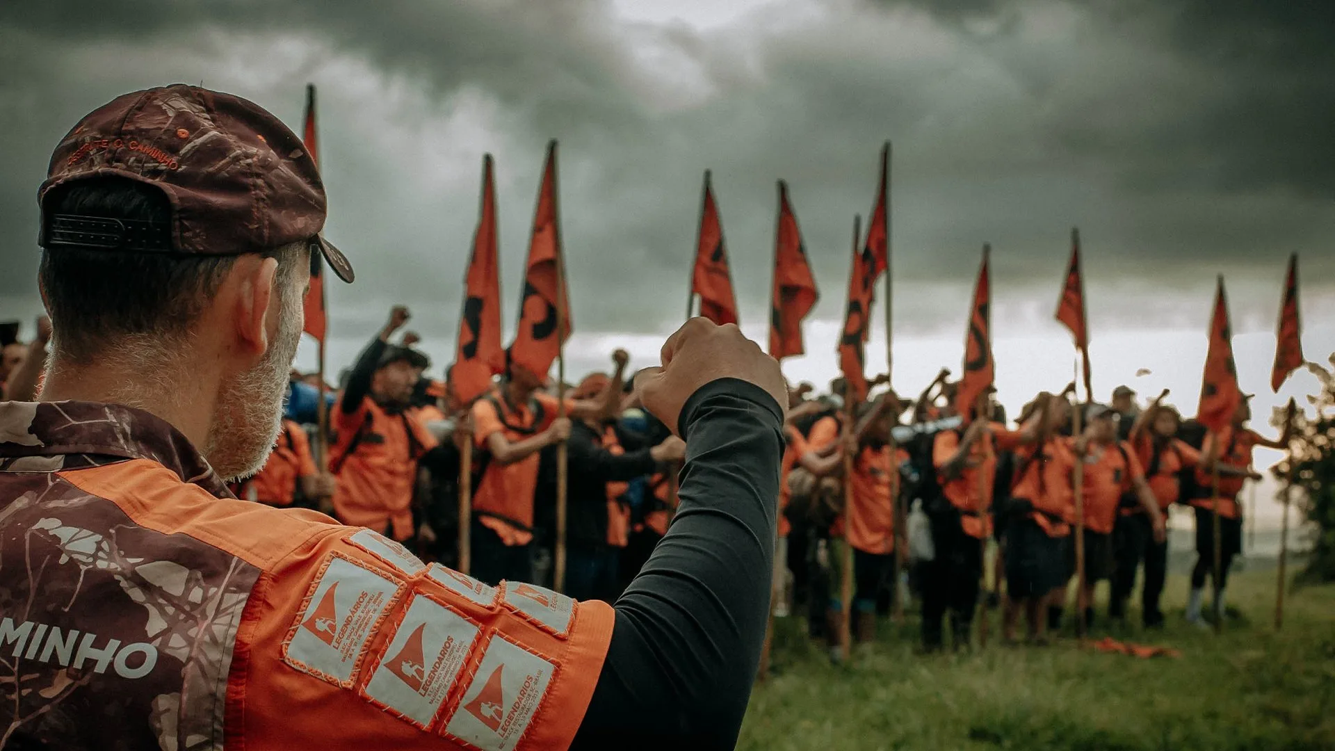 Integrantes do movimento Legendários. O uso da estrutura do Corpo de Bombeiros do DF para a realização de um evento privado do grupo é alvo de investigação do MPDFT